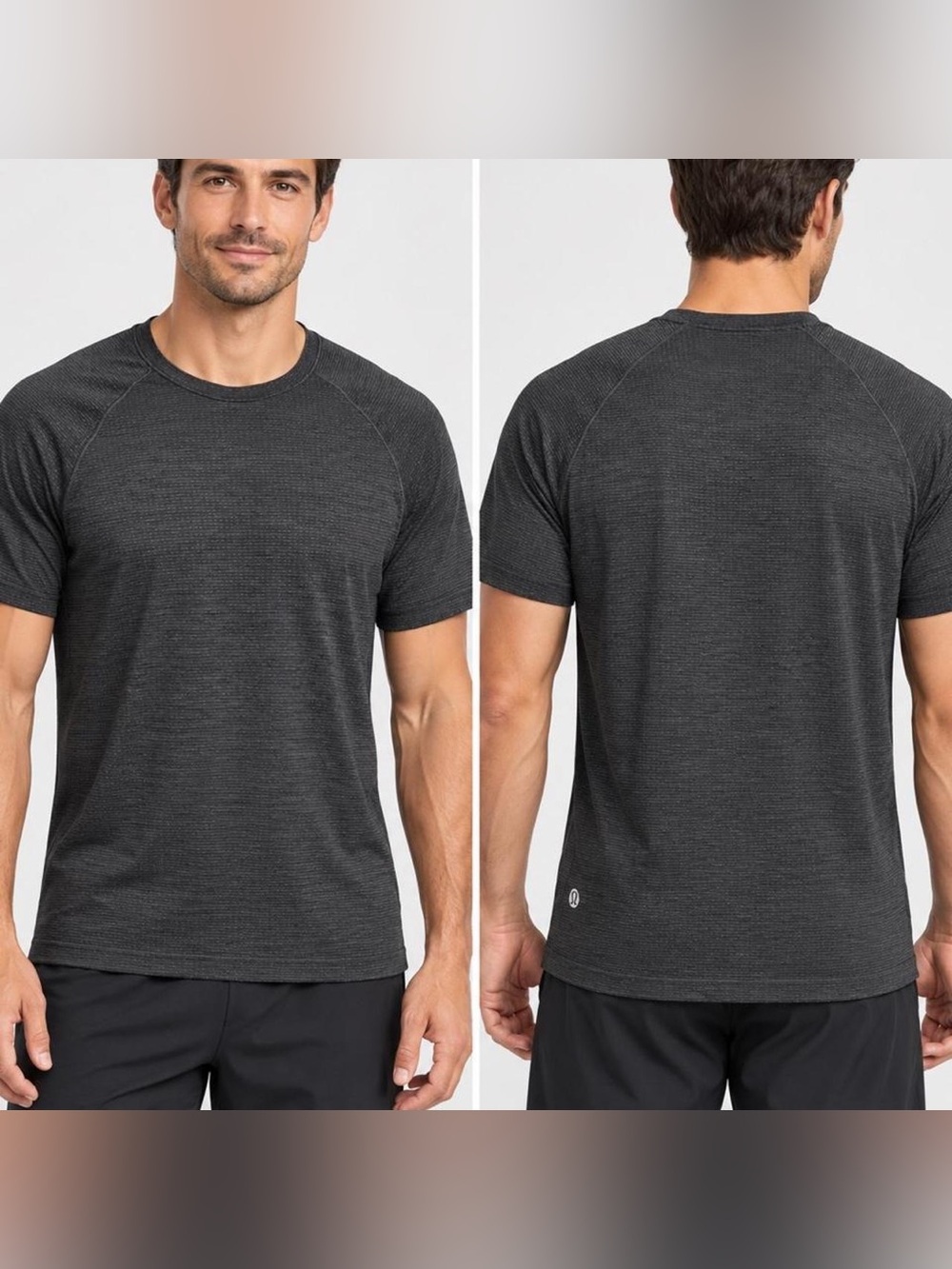 Lululemon Metal Vent Tech Short Sleeve Grey Athletic Shirt Size XL